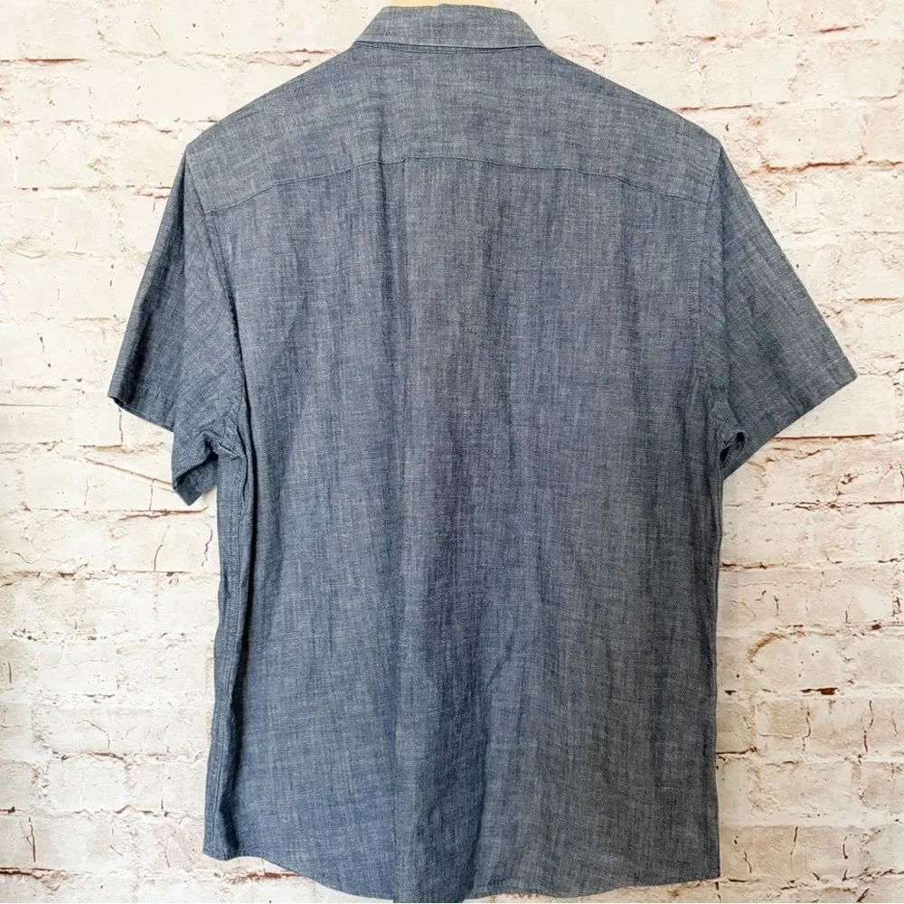 Banana Republic chambray button down shirt